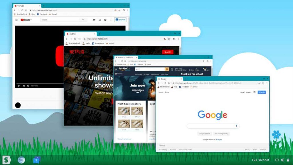 startmestick desktop