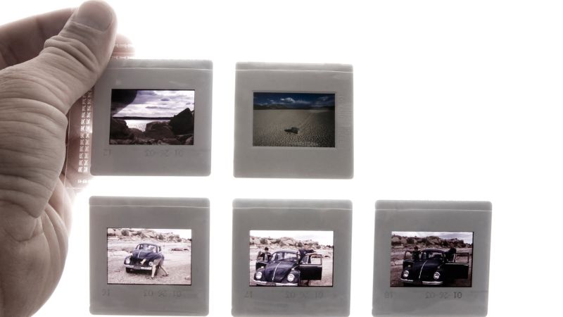 how to convert slides to digital
