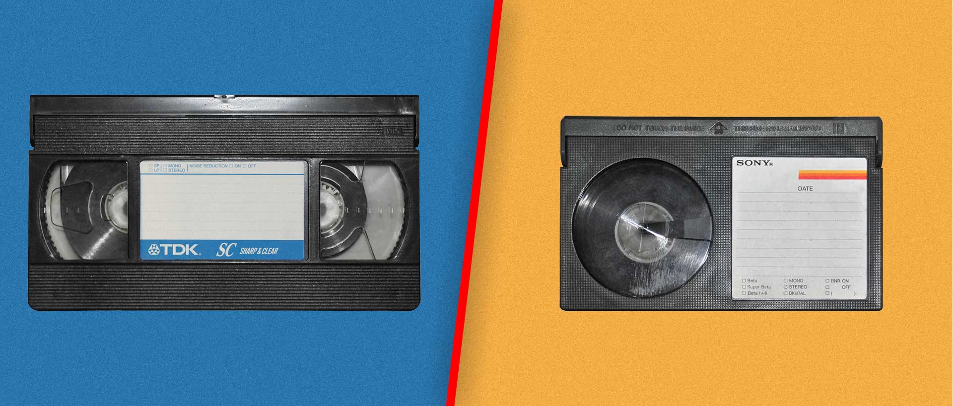 difference between vhs and betamax