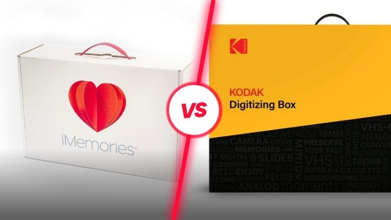 imemories vs kodak digitizing